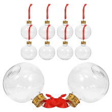 Bouteilles décoratives à remplissage automatique, vides, rangement portable, style Noël, 8 x 7 x 7 cm,