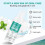 Foam Toothpaste, Fluoride Free Toothpaste, Foaming Baking Soda Toothpaste, Oral Care Toothpaste, Replacement Mouthwash, 60 ml 4