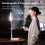 Foldable Selfie Light, Rechargebale Stand with Phone Holder And Remote Control, Multifunction Retractable Led for Live Streaming 4