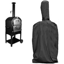 Pizza Oven Cover, Outdoor Camping Pizza Oven Protective Cover Resistant Dust-Proof Grill Oven Cover