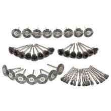 45pcs Accessories Mix Cleaning Tools Rust Remover Polishing Set Car Rotary Dust
