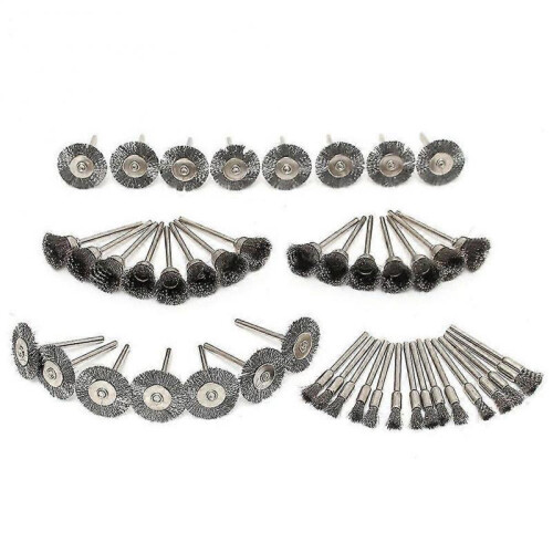 45pcs Accessories Mix Cleaning Tools Rust Remover Polishing Set Car Rotary Dust