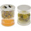 Barattolo a clessidra per sottaceti e olive, separatore di succo, contenitore per sottaceti e olive 1