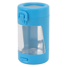 Barattolo per tabacco in ottone LED MagGlass, contenitore ermetico portatile per erbe, accessorio per