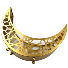 Piatto da portata per Eid Al Adha Vassoio in ferro per forniture per le feste Decorazione per la casa