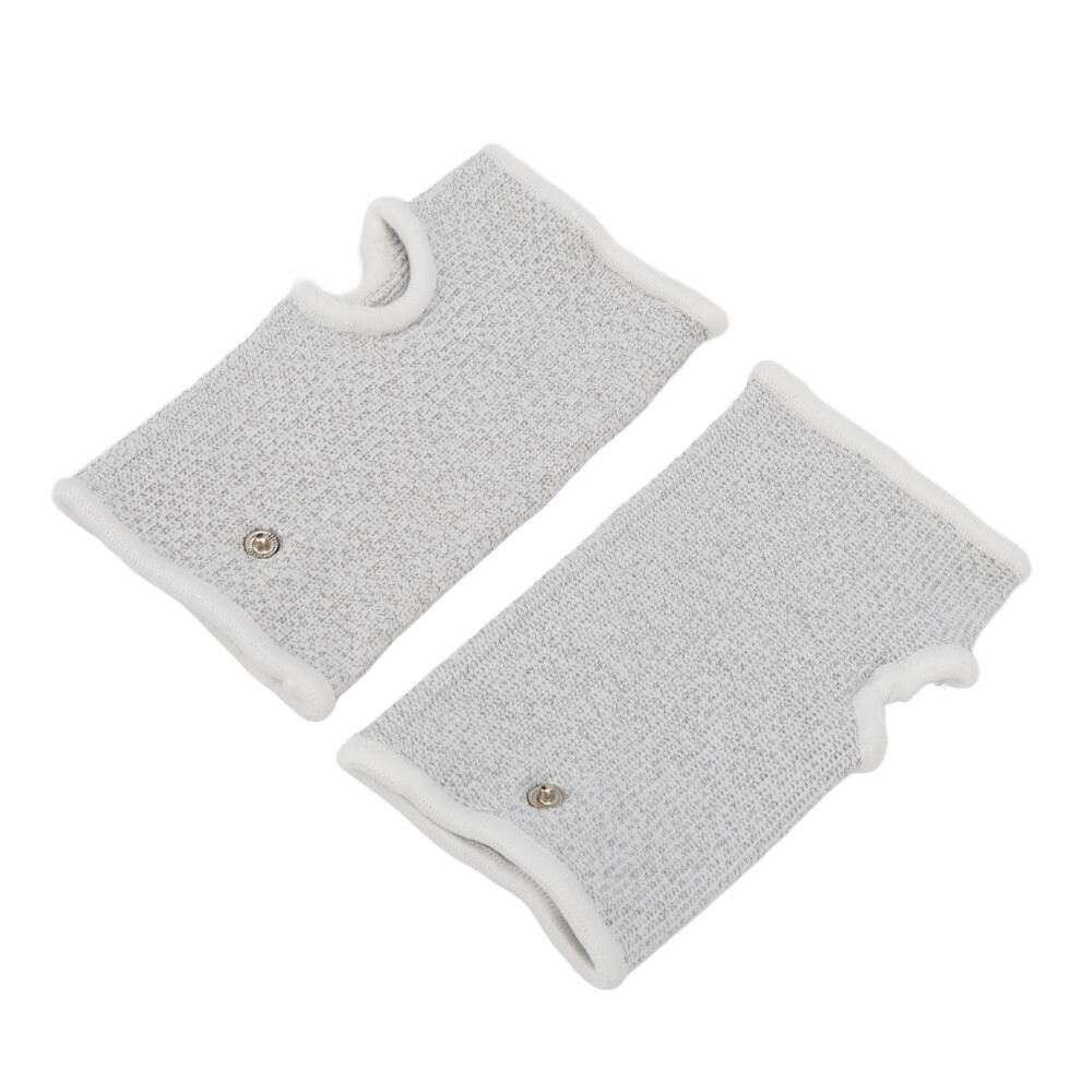 Electrode Massage Wrist Guard Silver Fiber, 15x8.5cm for Hand Pain Relief