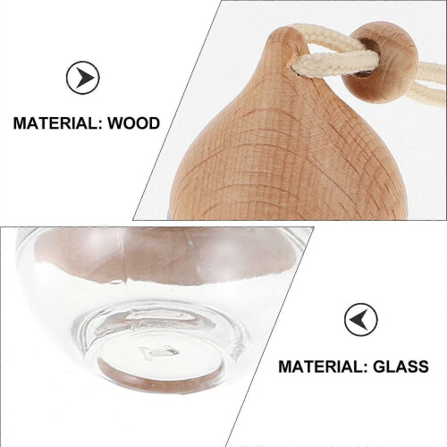 6Pcs Car Perfume Bottles Clear Aromatherapy Bottles Essential Oil Diffuser 1