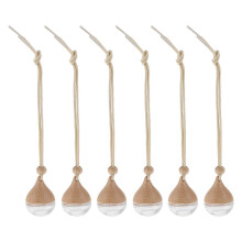 6Pcs Car Perfume Bottles Clear Aromatherapy Bottles Essential Oil Diffuser