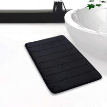 Memory Foam Bathroom Bath Rugs Absorbent Non-slip Bath Mat Washable Bath Mat - 50 X 80cm