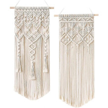 Small Macrame Wall Hanging, Bohemian Chic Bohemian Decoration