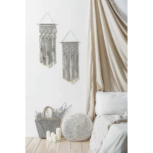 Small Macrame Wall Hanging, Bohemian Chic Bohemian Decoration 1