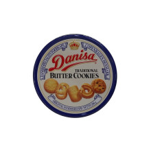 Danisa Traditional Butter Cookies Tin 200g (Pack of 4)