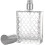 Square Bottle, Square Clear Glass Bottle To Fill Yourself, With Perfume Atomizer - xinxx 1