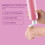 5pcs 100ml round shoulder PET plastic flip top bottle 3