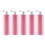 5pcs 100ml round shoulder PET plastic flip top bottle 1
