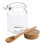 Reusable Thick Clear Storage Jar for Kitchen 8oz 250ML 1