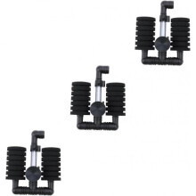 Fish Tank Filters Sponge Filters Fish Tank Sponge Filter Small Fish Tank Filter Double Sponge Filter Biochemical Sponge Filter Filter for Fish Bowl Aq