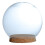 (15cm)Glass Flower Preservation Cloche Bell Jar 1