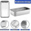 2023-loaf Pan, Set Of 2, Stainless Steel Bread Baking Mold, Rectangular Cake Pan Gift_1 Cy 3