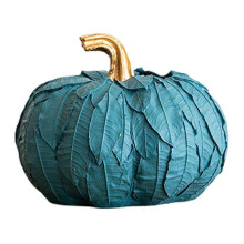 (Style 2)Pumpkin Vase Halloween Resin Figurines Ornaments Living Room Hotel Hall Bedroom Restaurant