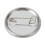 Button Badge Parts Set 100pcs Round Rust-Resistant DIY 32mm Easy Printing Kit 10