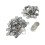 Button Badge Parts Set 100pcs Round Rust-Resistant DIY 32mm Easy Printing Kit 7
