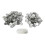 Button Badge Parts Set 100pcs Round Rust-Resistant DIY 32mm Easy Printing Kit 1