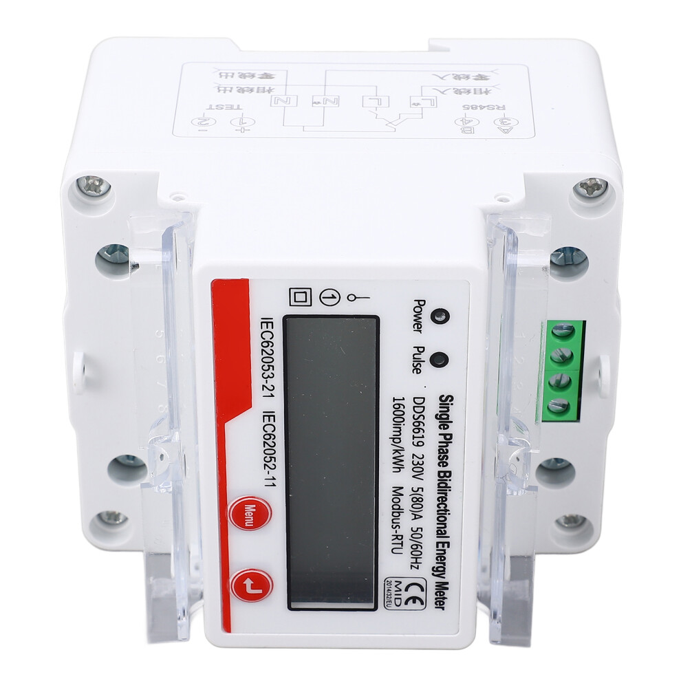 Real-Time Energy Monitor 4P Lcd Ac230v Rs485 For Home & Office 4971337746267
