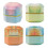 4Pcs Portable Tea Canister Decorative Candy Jars Household Tea Storage Cans 1
