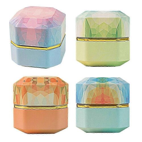 4Pcs Portable Tea Canister Decorative Candy Jars Household Tea Storage Cans