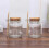 1 Thick Clear Storage Jar for Tea Coffee Sugar Jam 250ML 4