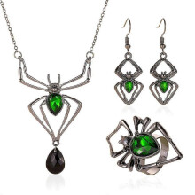 (style 4)Vintage Spider Necklace Crystal Spider Pendant Necklace Reptile Animal Jewelry for Women