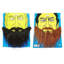 (style 4)Funny Costume Party Male Man Halloween Beard Facial Hair Disguise Game Black Mustache Party