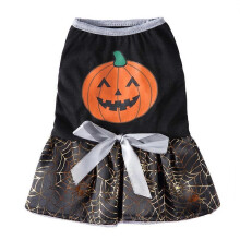 (S)Halloween Dog Dresses Skirt Pumpkin Spider Pet Clothes Costume for Puppy Cats