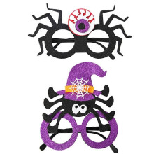 (style 1)Halloween Glasses Funny Party Glasses for Adults and Kids