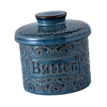 Porcelain Butter Jar Cheese Storage Tank for Kitchen Housewarming Gift