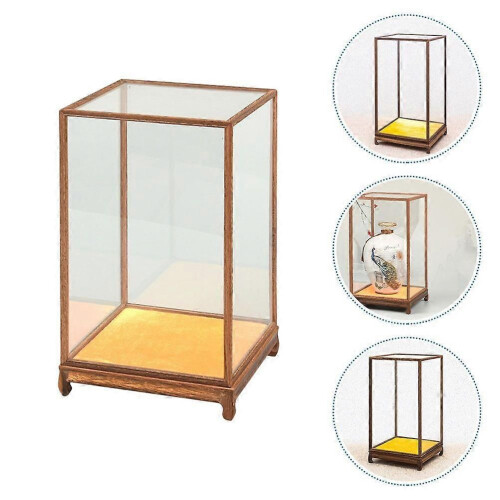 Household Display Box Transparent Display Case Multi-function Figurine Case Display Accessory 2