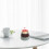 Decorative Ceramic Match Holder with Striker Modern Matchstick Storage Jar for Burning Incense 4