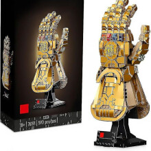 Set Guanto dell'Infinito 76191 Guanto da collezione Thanos con Pietre dell'Infinito, Set, Regalo Avengers