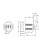 Mechanical Password Cam Lock, 3 Digit Combination Camlock, Code Combination Cam Lock Security LocksColour:Silver1pcs 4