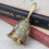 (style1)Cloche  Main(Bronze antique), Sonnette Cloche de Table Service Bell 4