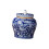 (Style A)Ceramic Tea Storage Jar Ginger Jar Glazed Versatile Small And Delicate for Tea, 3