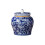 (Style A)Ceramic Tea Storage Jar Ginger Jar Glazed Versatile Small And Delicate for Tea, 1