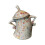 (Rainbow)Charming Ceramic Storage Jars with Colorful Flair 1