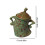 (Purple)Charming Ceramic Storage Jars with Colorful Flair 5