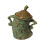 (Green)Charming Ceramic Storage Jars with Colorful Flair 1