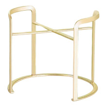 (Gold)Beverage Dispenser Stand Round Base 20cm Support Bracket Cold Water Jug Holder