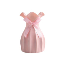 (Pink)Plastic Bottle Small Fresh Wedding Wedding Candy Box Personalized Companion European Lace Plastic