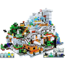 (Exploration de grottes) Ensemble de construction Minecraft - Ensemble d'exploration de grottes Fällfälla