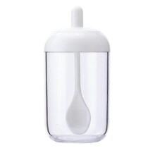 (style9361)2 PCS round spice jar gray